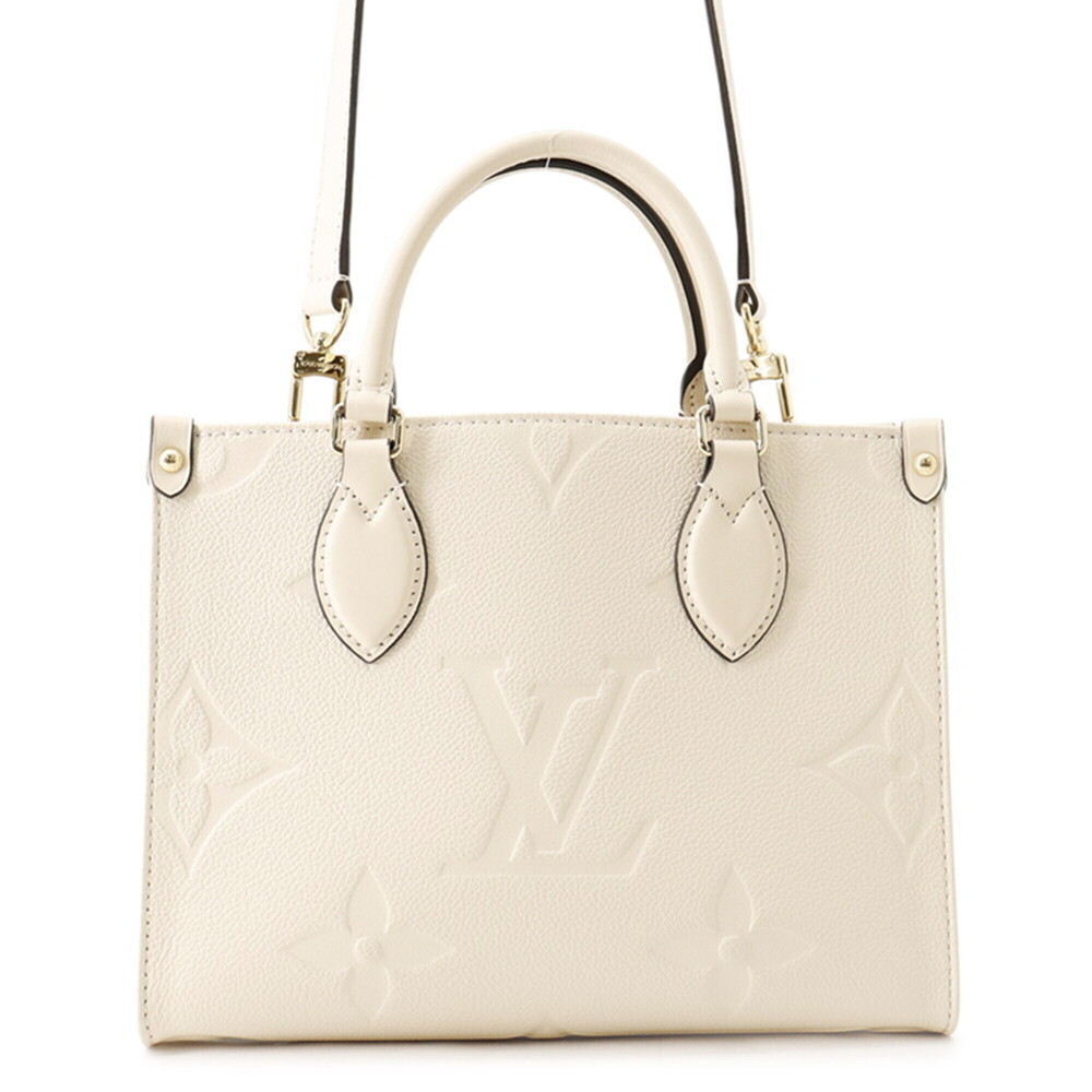 Louis Vuitton Monogram Empreinte OnTheGo PM M46569 Handbag LOUIS VUITTON 2-wa...